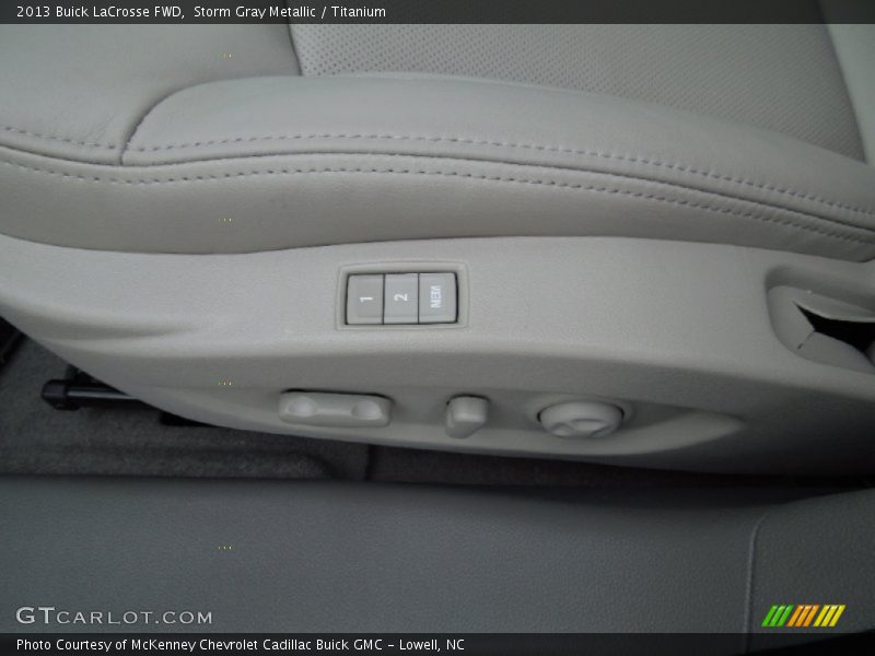 Storm Gray Metallic / Titanium 2013 Buick LaCrosse FWD