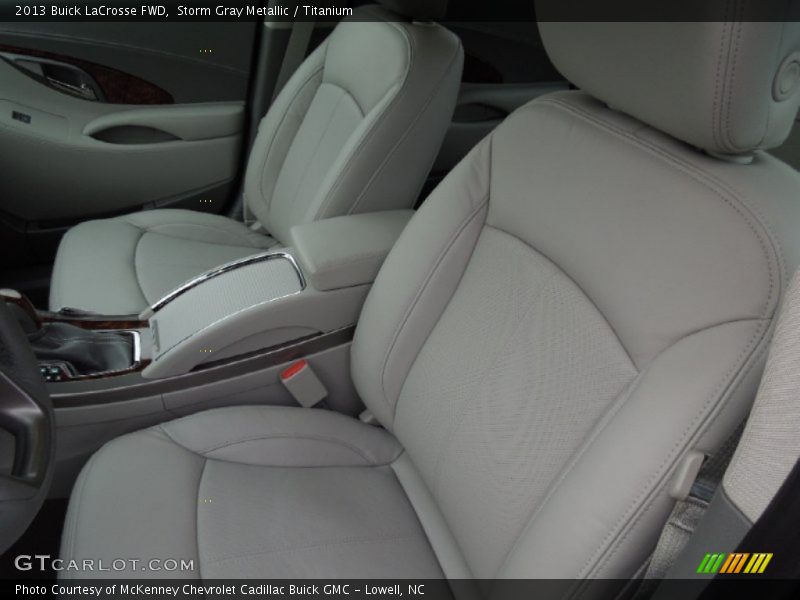 Storm Gray Metallic / Titanium 2013 Buick LaCrosse FWD