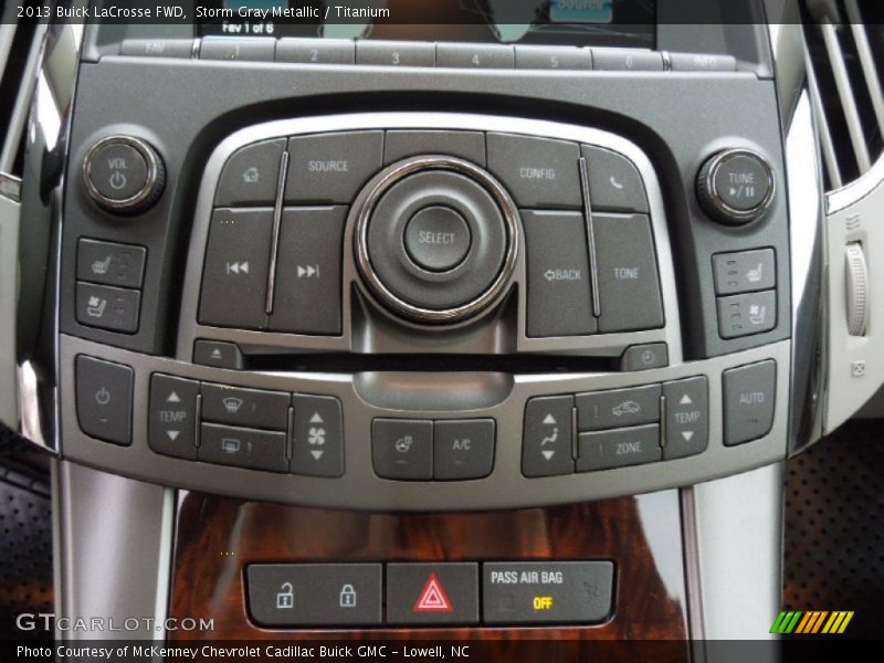 Storm Gray Metallic / Titanium 2013 Buick LaCrosse FWD