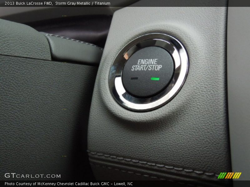 Storm Gray Metallic / Titanium 2013 Buick LaCrosse FWD