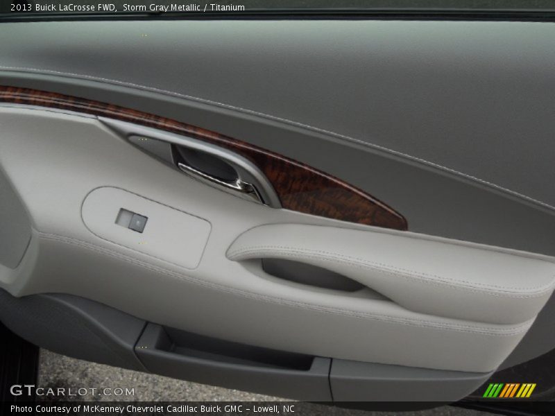 Storm Gray Metallic / Titanium 2013 Buick LaCrosse FWD