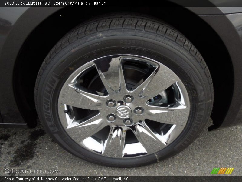 Storm Gray Metallic / Titanium 2013 Buick LaCrosse FWD
