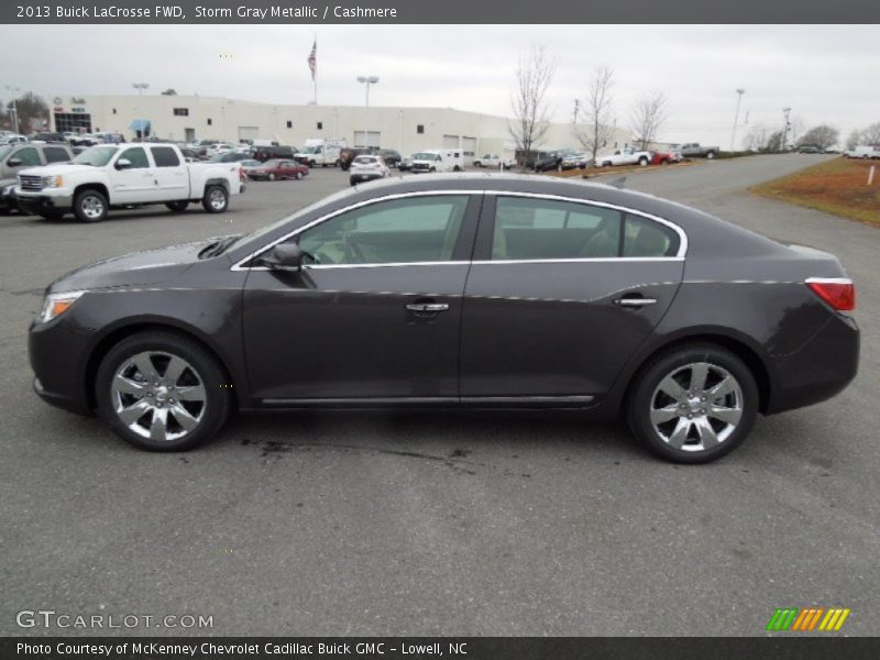 Storm Gray Metallic / Cashmere 2013 Buick LaCrosse FWD