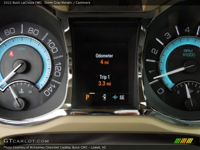 Storm Gray Metallic / Cashmere 2013 Buick LaCrosse FWD