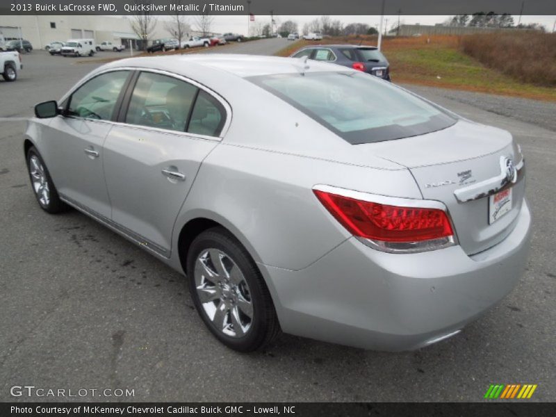 Quicksilver Metallic / Titanium 2013 Buick LaCrosse FWD