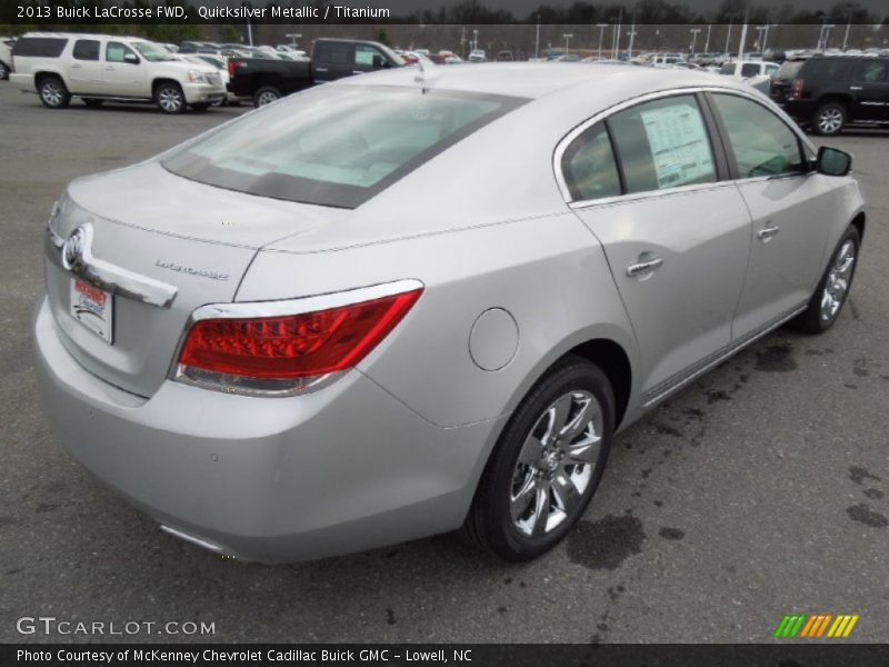 Quicksilver Metallic / Titanium 2013 Buick LaCrosse FWD