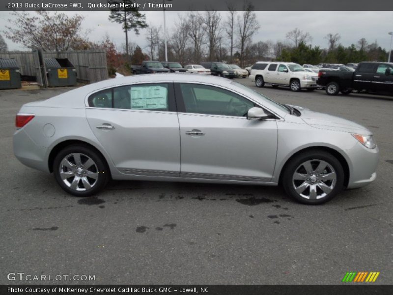 Quicksilver Metallic / Titanium 2013 Buick LaCrosse FWD