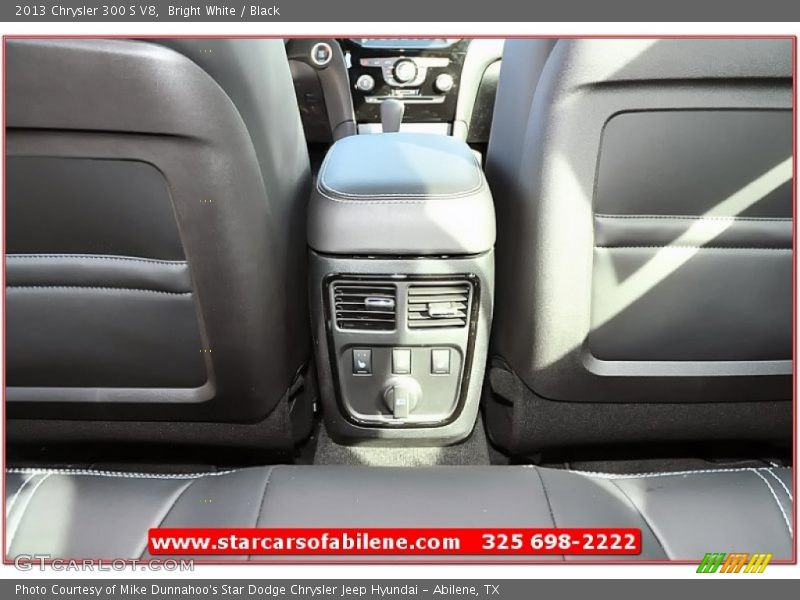 Bright White / Black 2013 Chrysler 300 S V8