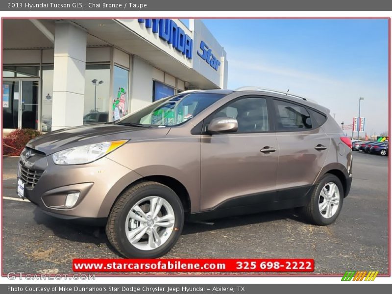 Chai Bronze / Taupe 2013 Hyundai Tucson GLS