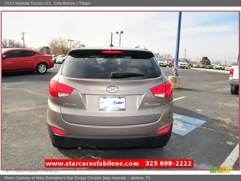 Chai Bronze / Taupe 2013 Hyundai Tucson GLS