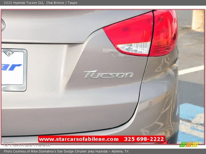 Chai Bronze / Taupe 2013 Hyundai Tucson GLS