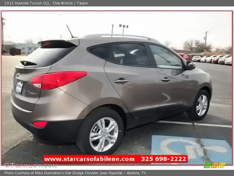 Chai Bronze / Taupe 2013 Hyundai Tucson GLS