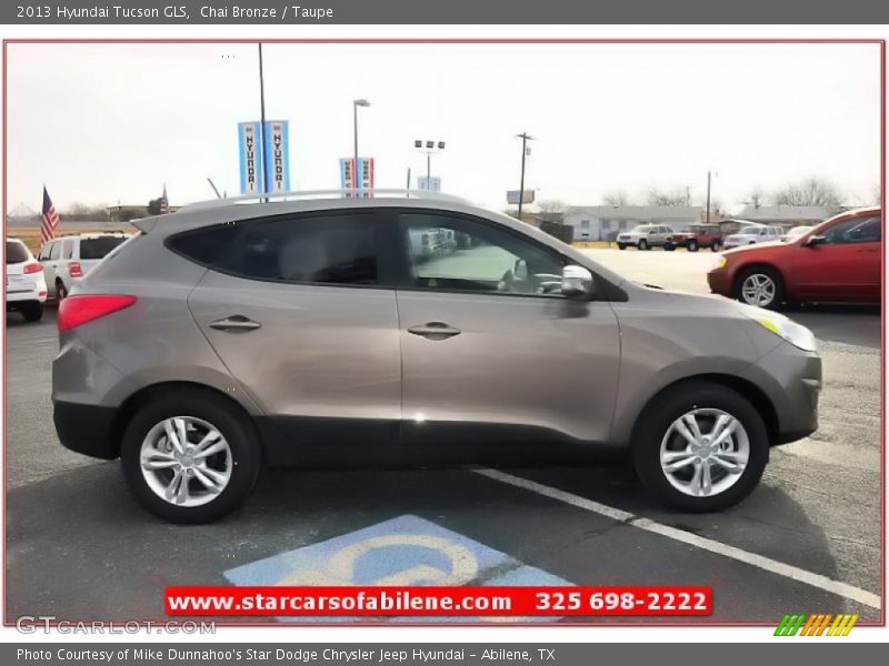 Chai Bronze / Taupe 2013 Hyundai Tucson GLS