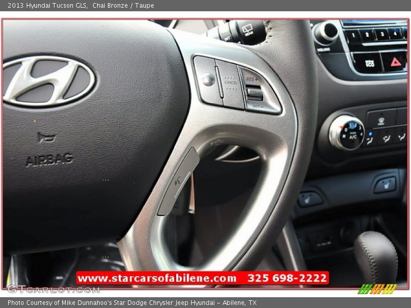 Chai Bronze / Taupe 2013 Hyundai Tucson GLS