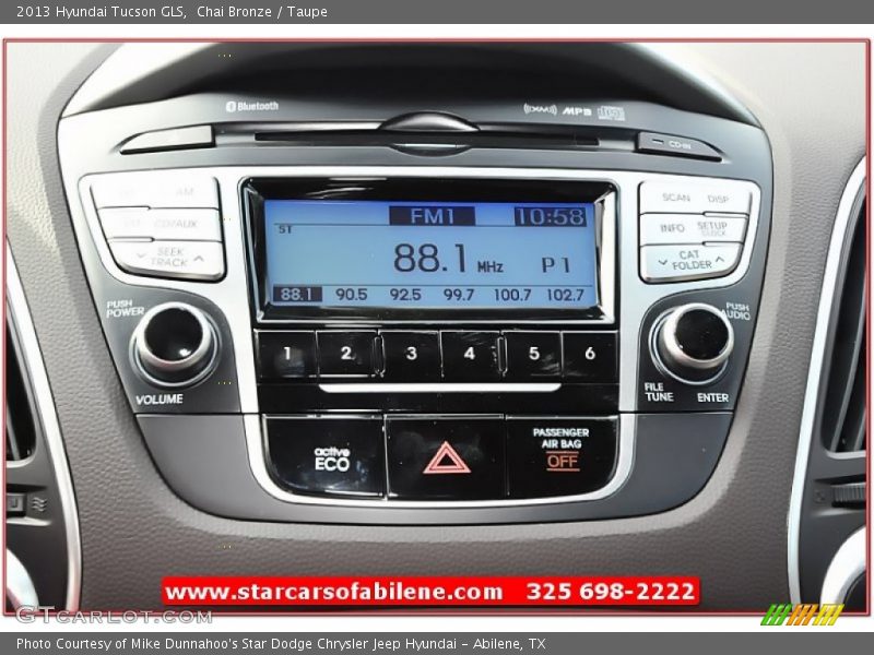 Chai Bronze / Taupe 2013 Hyundai Tucson GLS
