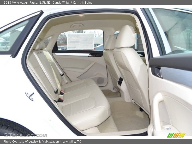Candy White / Cornsilk Beige 2013 Volkswagen Passat 2.5L SE