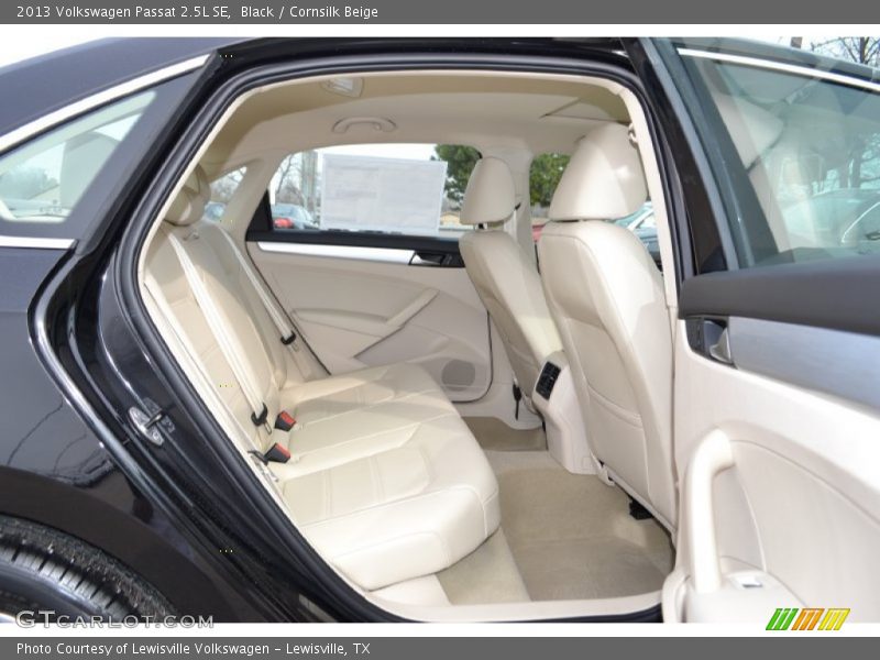 Black / Cornsilk Beige 2013 Volkswagen Passat 2.5L SE