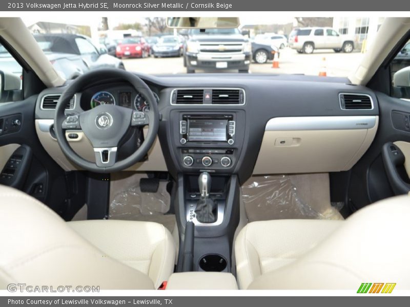 Dashboard of 2013 Jetta Hybrid SE
