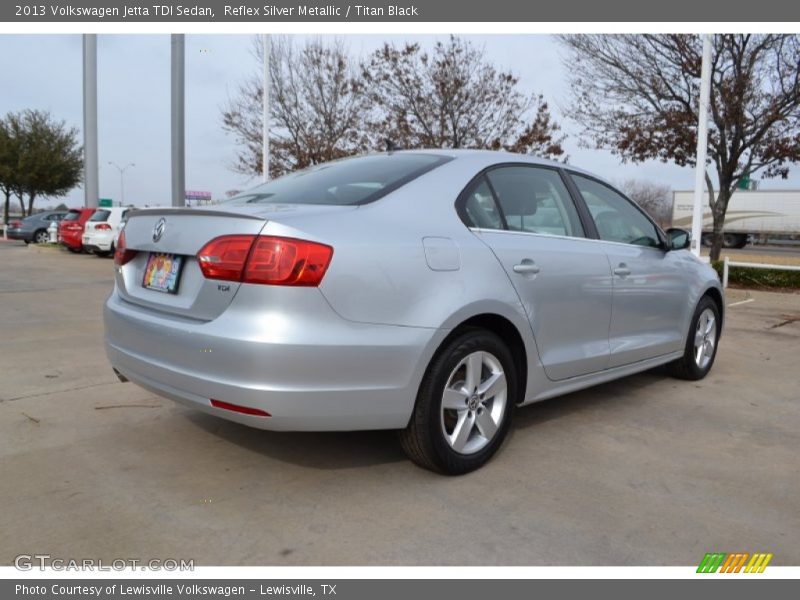 Reflex Silver Metallic / Titan Black 2013 Volkswagen Jetta TDI Sedan