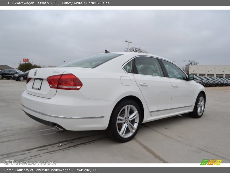 Candy White / Cornsilk Beige 2013 Volkswagen Passat V6 SEL