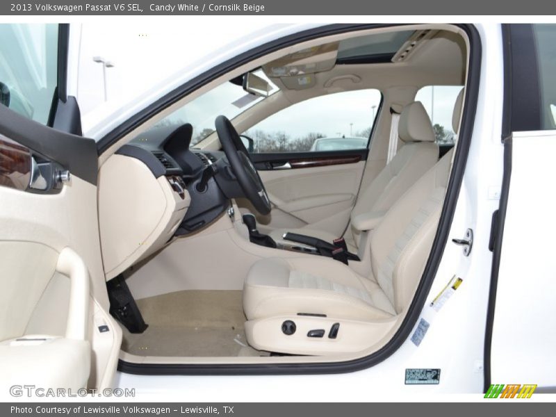Candy White / Cornsilk Beige 2013 Volkswagen Passat V6 SEL