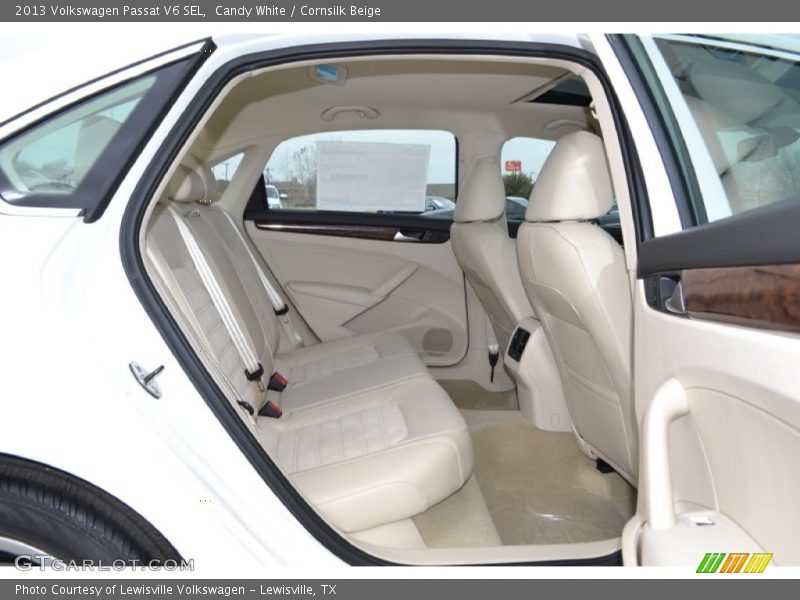 Candy White / Cornsilk Beige 2013 Volkswagen Passat V6 SEL