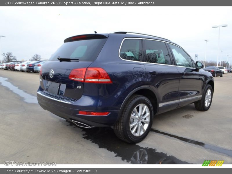 Night Blue Metallic / Black Anthracite 2013 Volkswagen Touareg VR6 FSI Sport 4XMotion