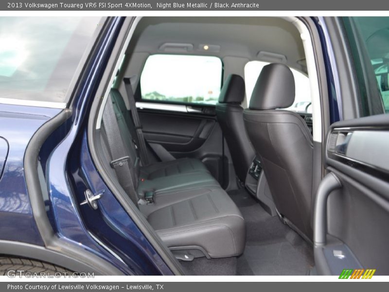 Night Blue Metallic / Black Anthracite 2013 Volkswagen Touareg VR6 FSI Sport 4XMotion