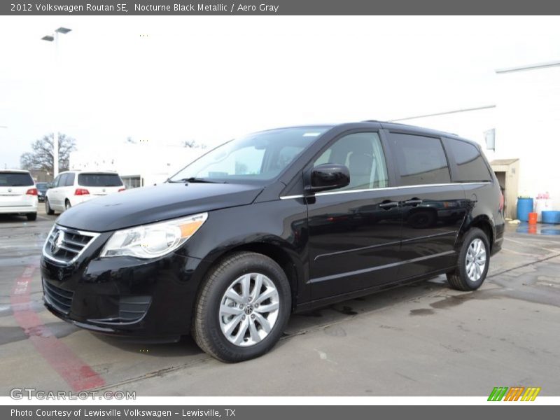 Nocturne Black Metallic / Aero Gray 2012 Volkswagen Routan SE