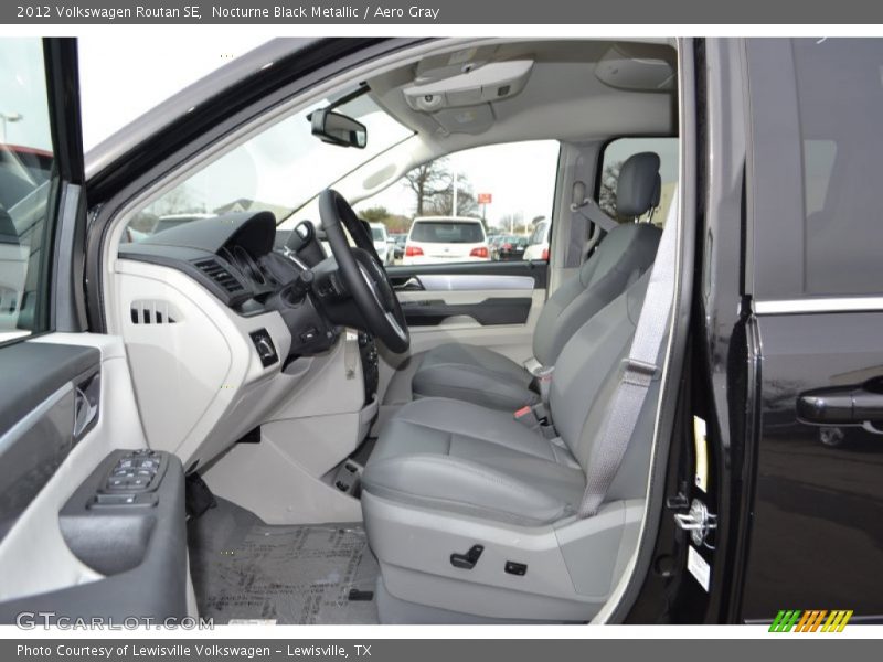 Nocturne Black Metallic / Aero Gray 2012 Volkswagen Routan SE