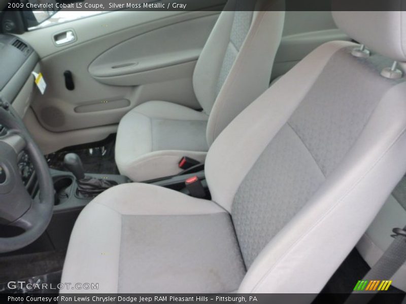 Silver Moss Metallic / Gray 2009 Chevrolet Cobalt LS Coupe