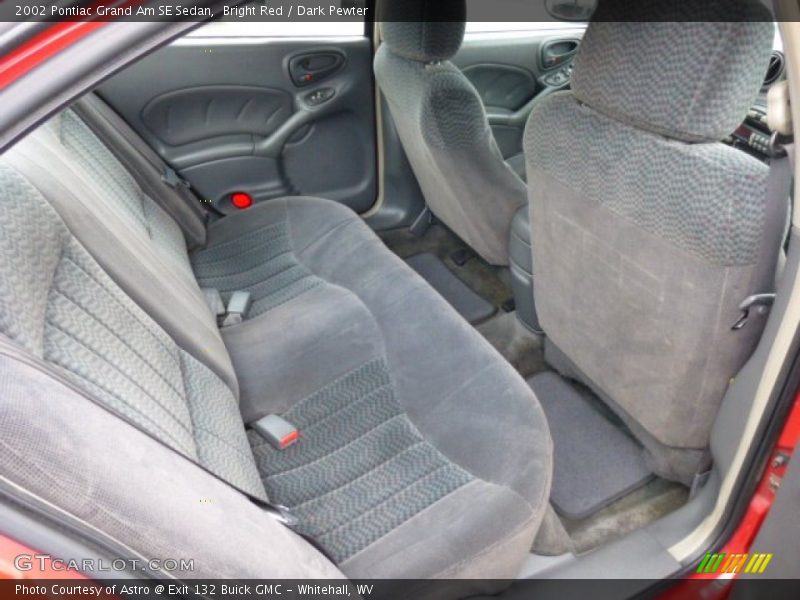 Bright Red / Dark Pewter 2002 Pontiac Grand Am SE Sedan