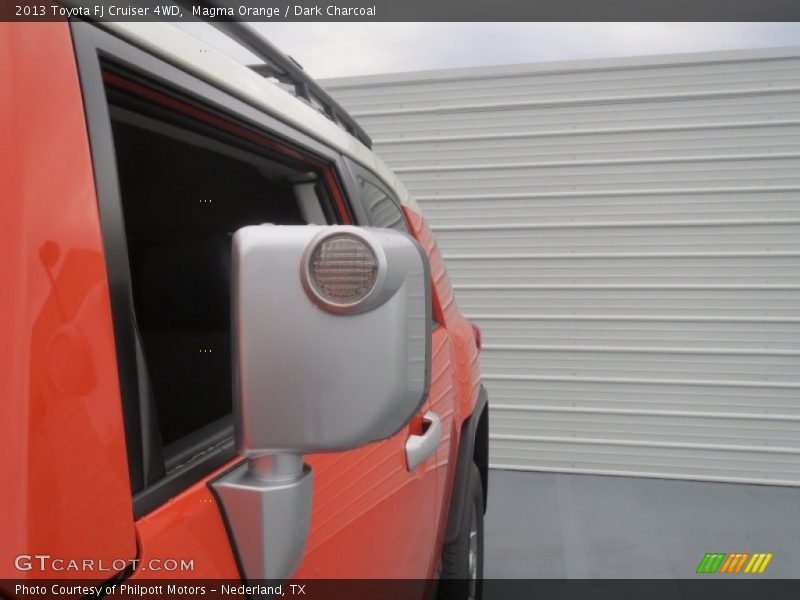 Magma Orange / Dark Charcoal 2013 Toyota FJ Cruiser 4WD