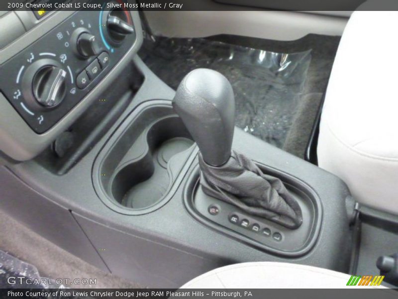Silver Moss Metallic / Gray 2009 Chevrolet Cobalt LS Coupe