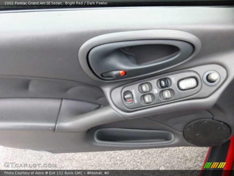 Bright Red / Dark Pewter 2002 Pontiac Grand Am SE Sedan