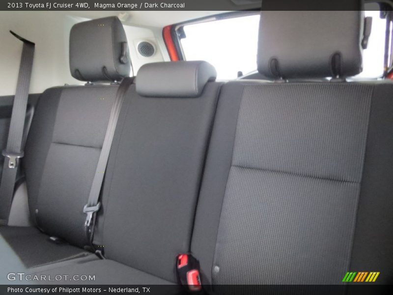 Rear Seat of 2013 FJ Cruiser 4WD