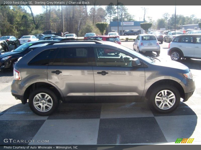 Sterling Grey Metallic / Charcoal Black 2009 Ford Edge SE