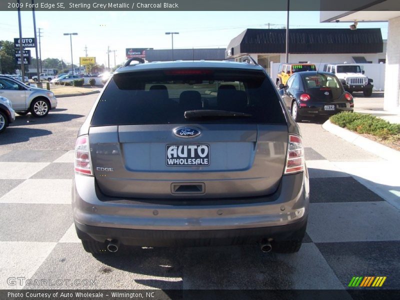 Sterling Grey Metallic / Charcoal Black 2009 Ford Edge SE
