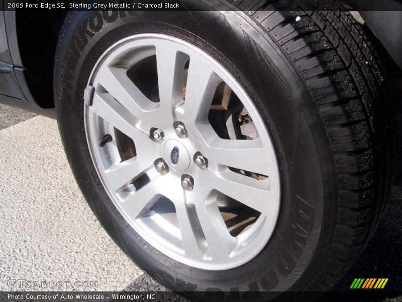 Sterling Grey Metallic / Charcoal Black 2009 Ford Edge SE