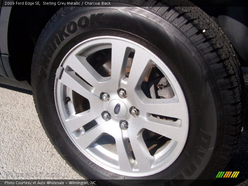 Sterling Grey Metallic / Charcoal Black 2009 Ford Edge SE