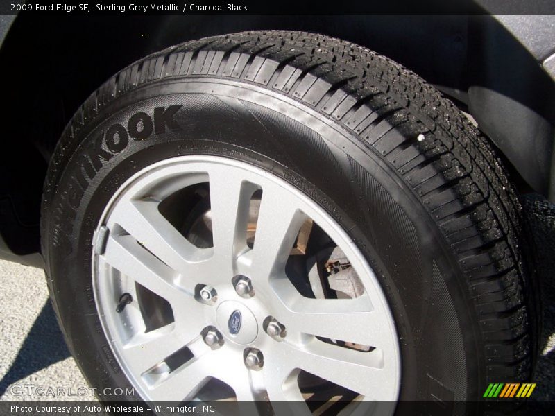 Sterling Grey Metallic / Charcoal Black 2009 Ford Edge SE