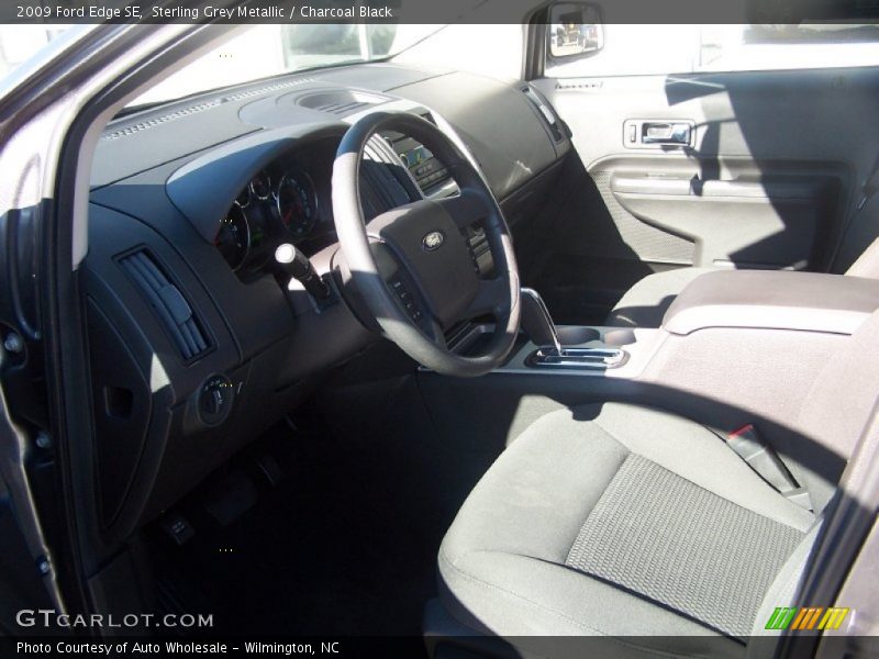 Sterling Grey Metallic / Charcoal Black 2009 Ford Edge SE