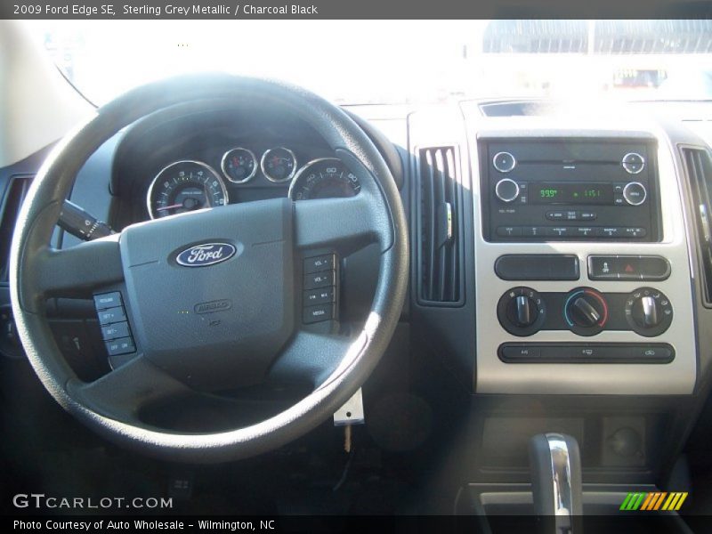 Sterling Grey Metallic / Charcoal Black 2009 Ford Edge SE