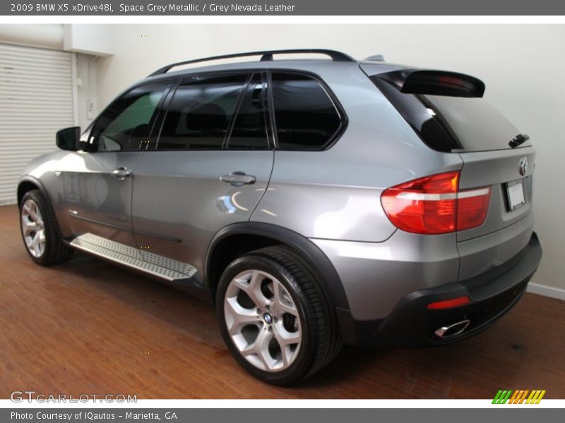 Space Grey Metallic / Grey Nevada Leather 2009 BMW X5 xDrive48i