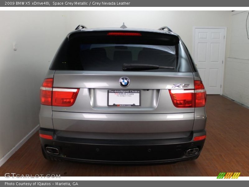 Space Grey Metallic / Grey Nevada Leather 2009 BMW X5 xDrive48i
