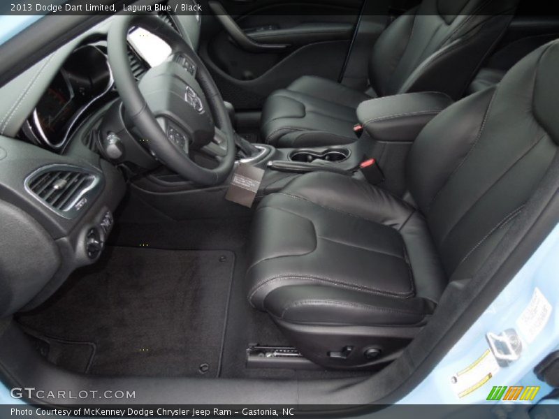 Front Seat of 2013 Dart Limited