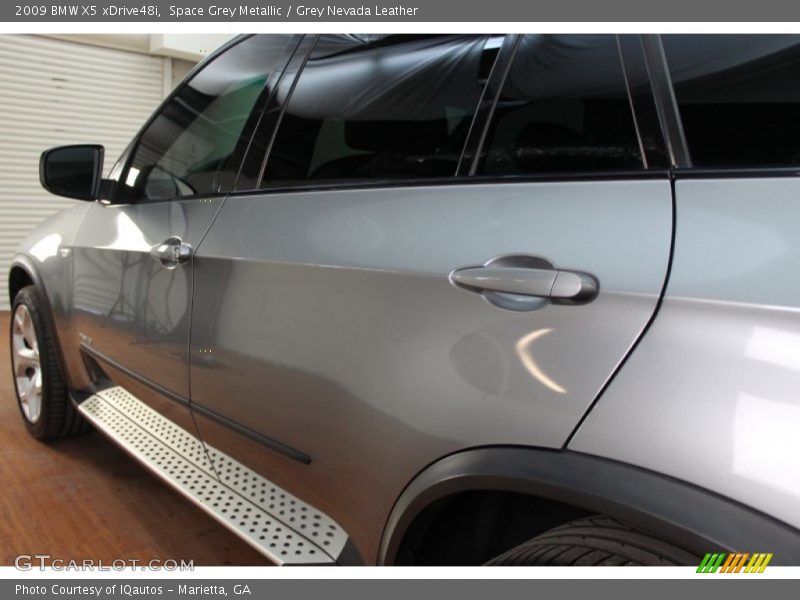 Space Grey Metallic / Grey Nevada Leather 2009 BMW X5 xDrive48i