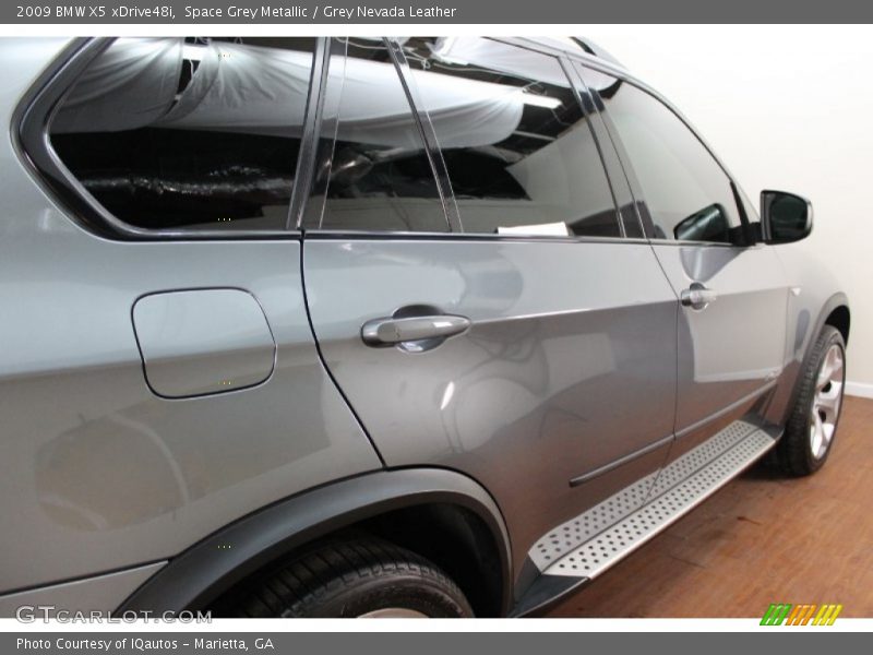 Space Grey Metallic / Grey Nevada Leather 2009 BMW X5 xDrive48i