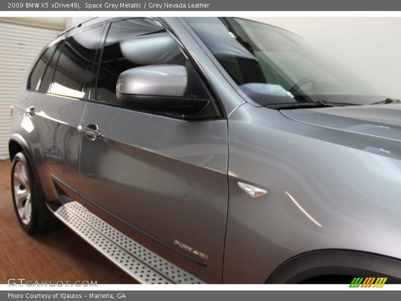 Space Grey Metallic / Grey Nevada Leather 2009 BMW X5 xDrive48i