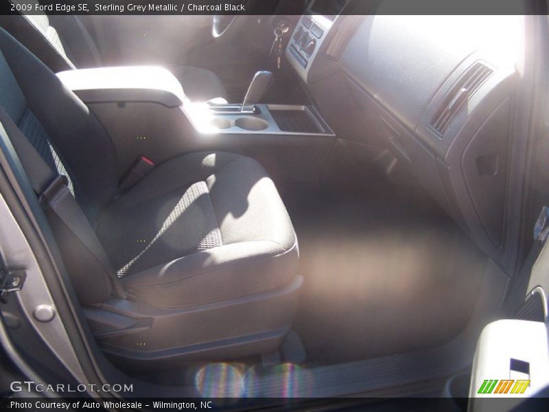 Sterling Grey Metallic / Charcoal Black 2009 Ford Edge SE